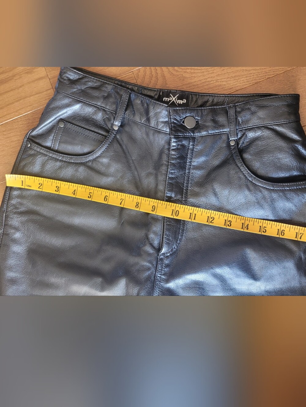 Maxima Wilson’s Leather Pants Size 10 - Picture 13 of 14